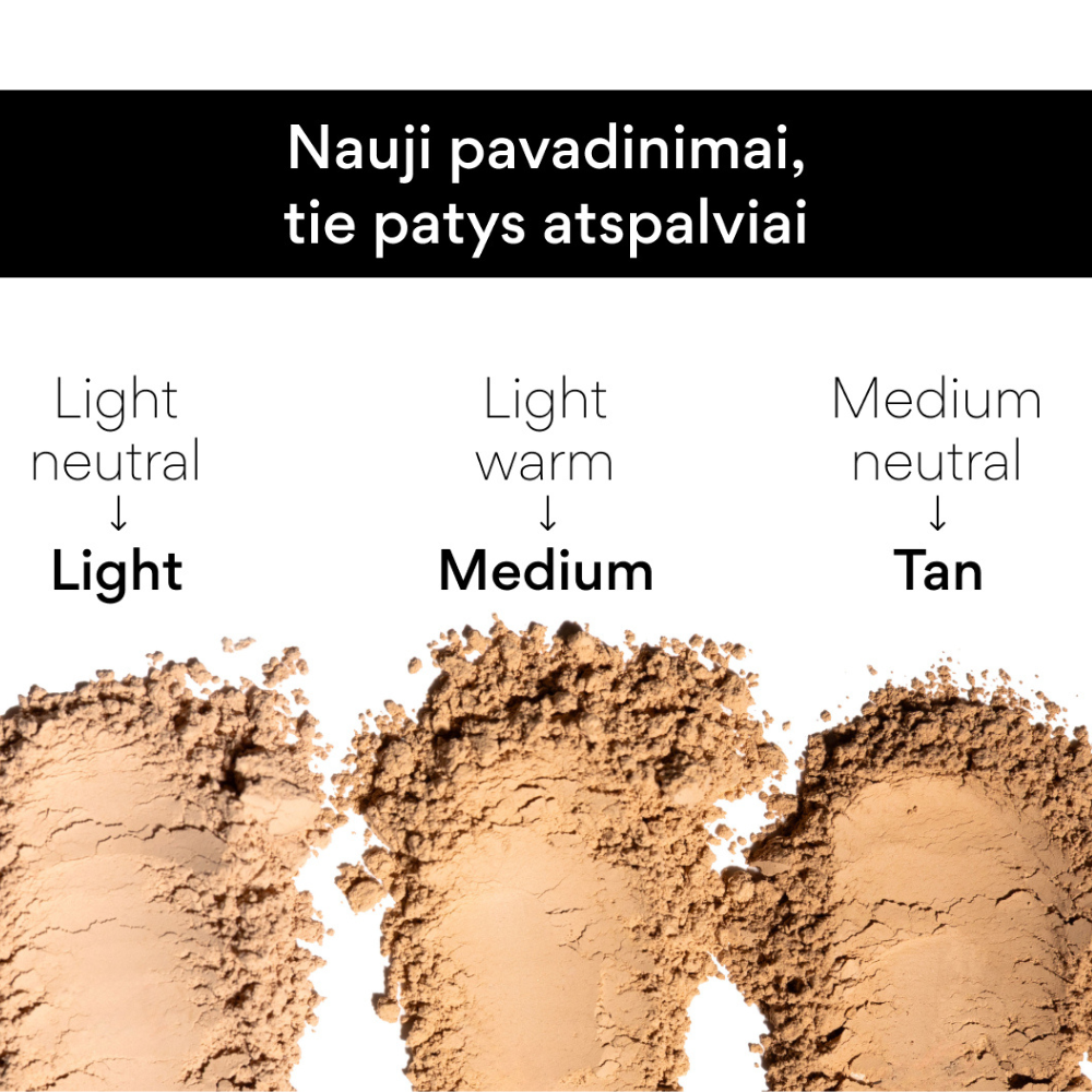Biri mineralinė pudra MATTE MINERALS