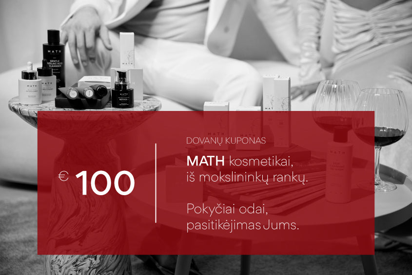 MATH Scientific dovanų kuponas