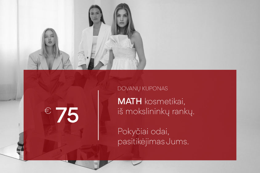 MATH Scientific dovanų kuponas