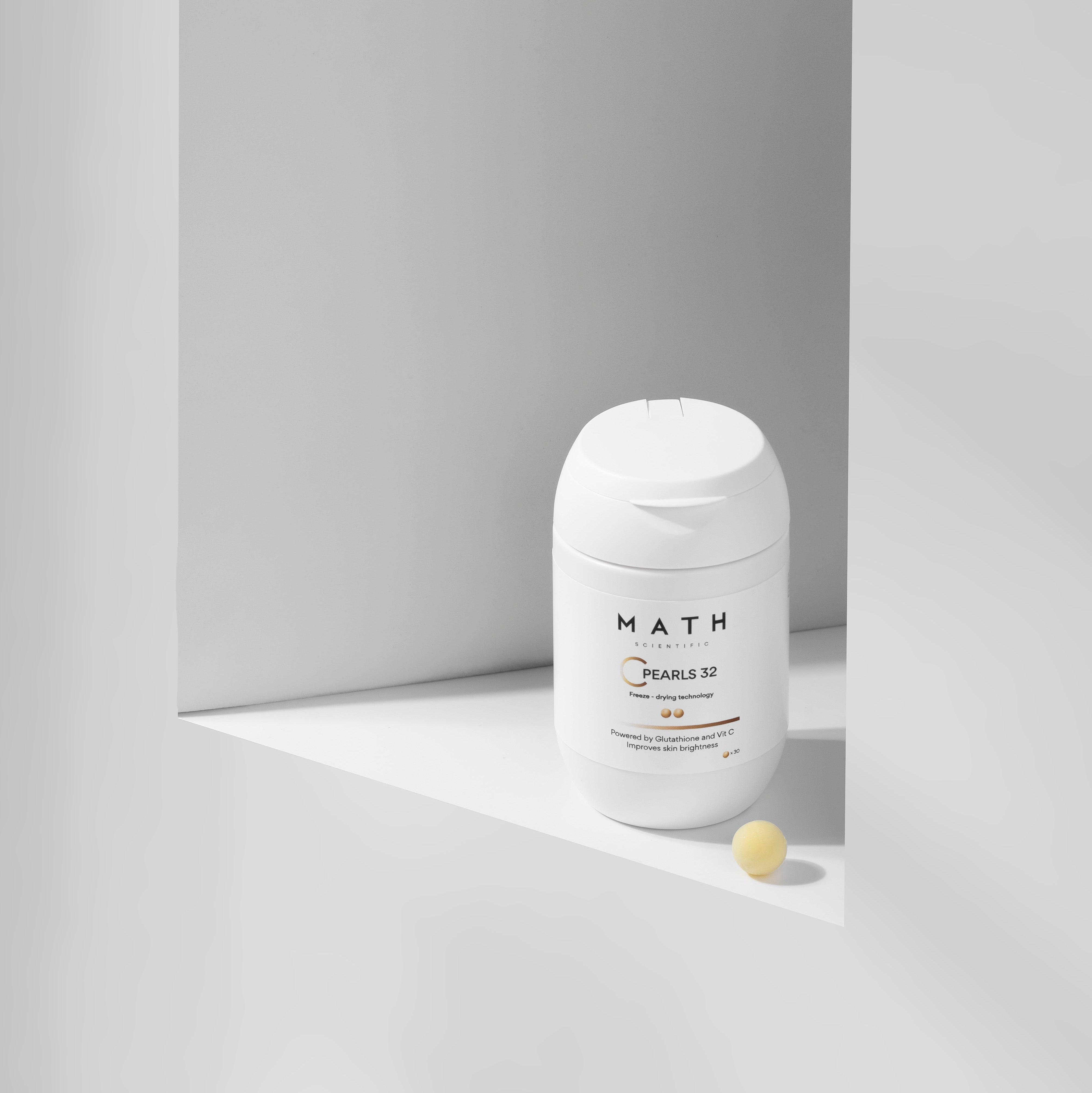 Šaltyje liofilizuotos vitamino C sferos