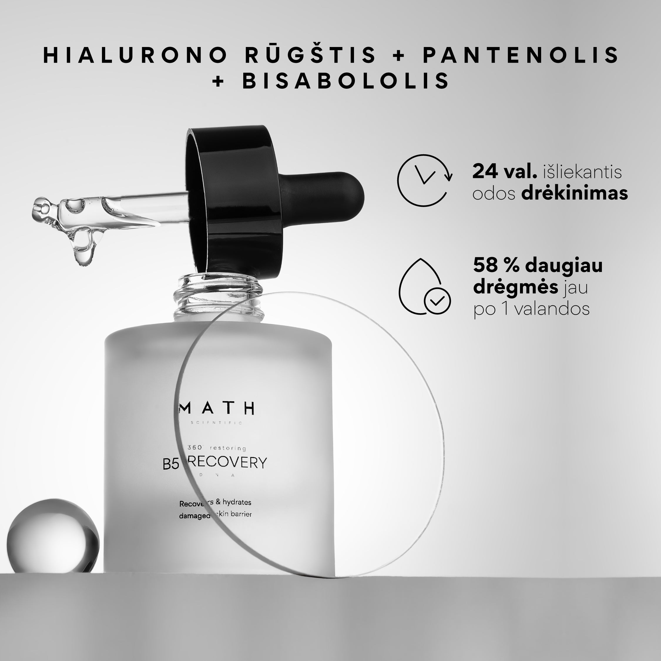 Odą regeneruojantis serumas B5 RECOVERY