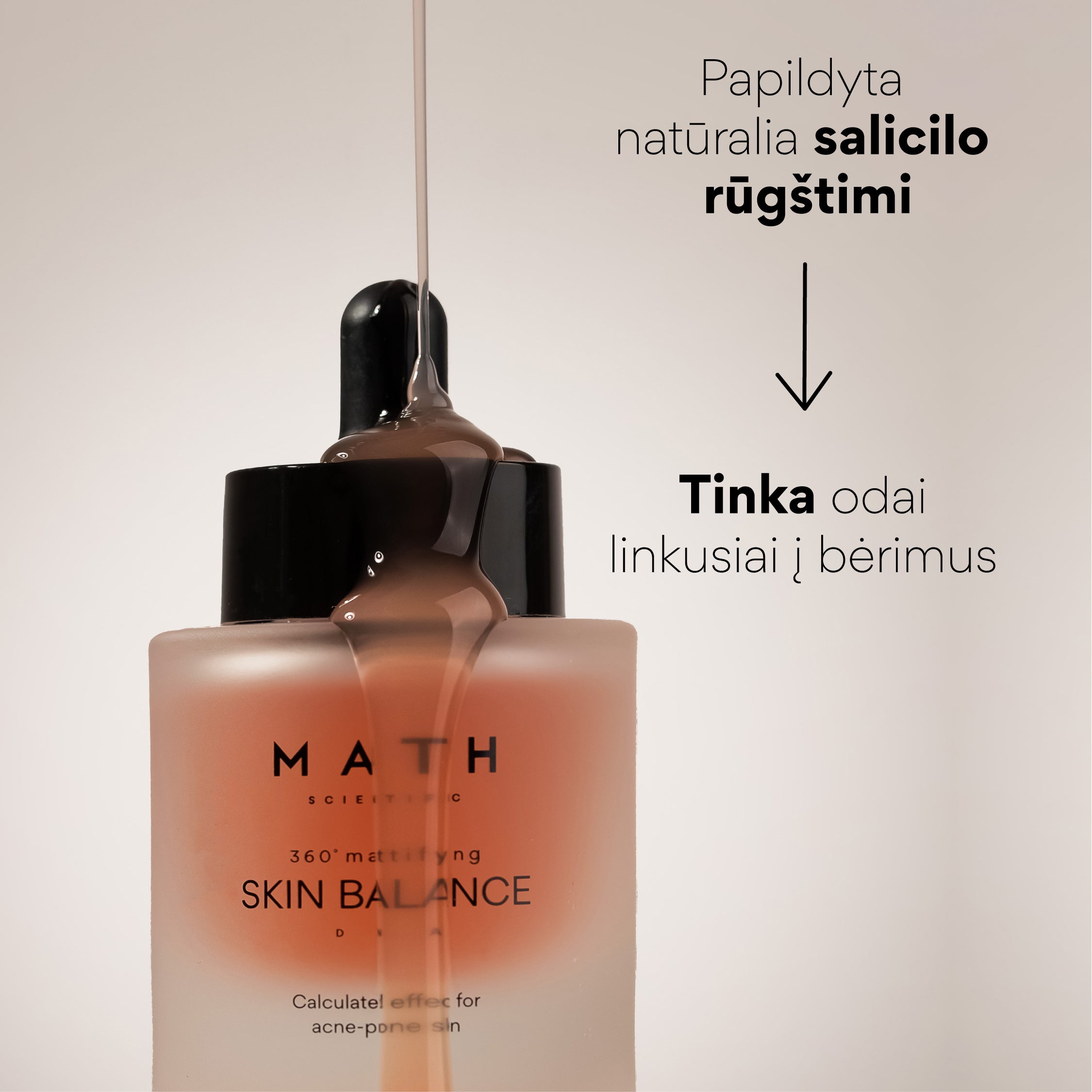 Matizuojantis serumas bėrimų prevencijai SKIN BALANCE