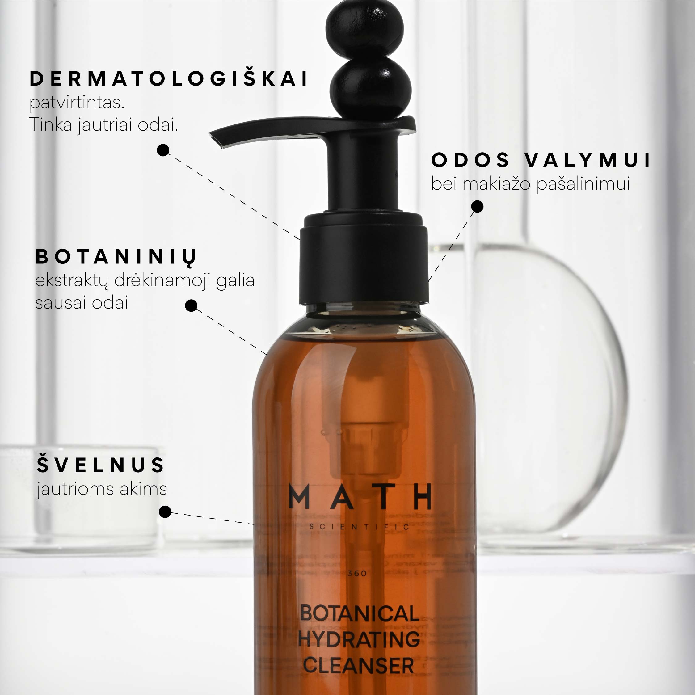 Raminantis prausiklis BOTANICAL HYDRATING CLEANSER
