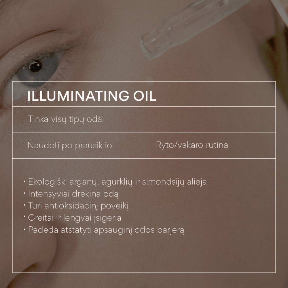 Atkuriamasis aliejų kompleksas ILLUMINATING OIL