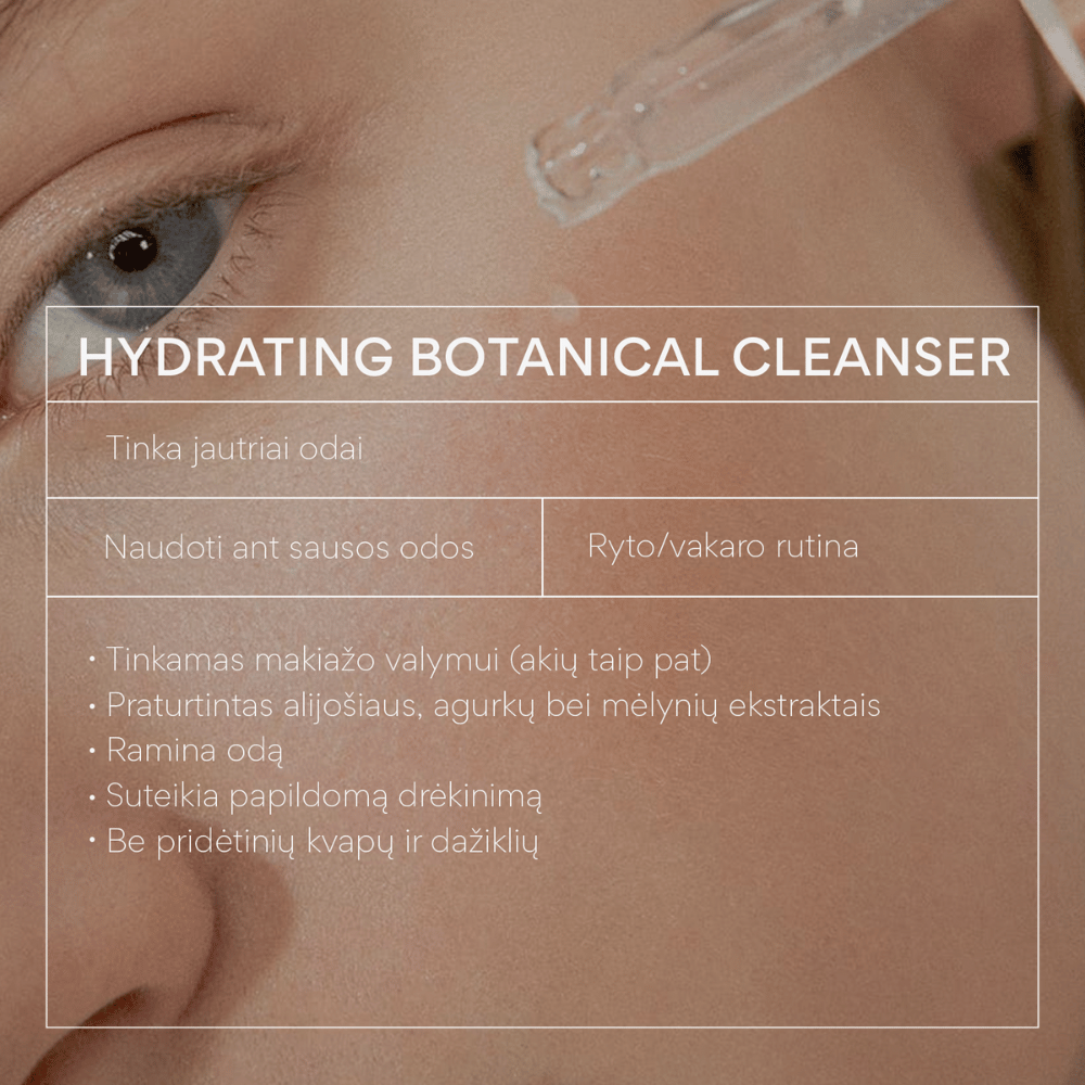 Raminantis prausiklis BOTANICAL HYDRATING CLEANSER