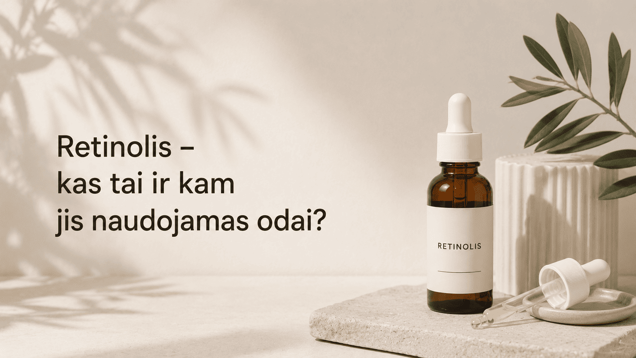 Retinolis – kas tai ir kam jis naudojamas odai?