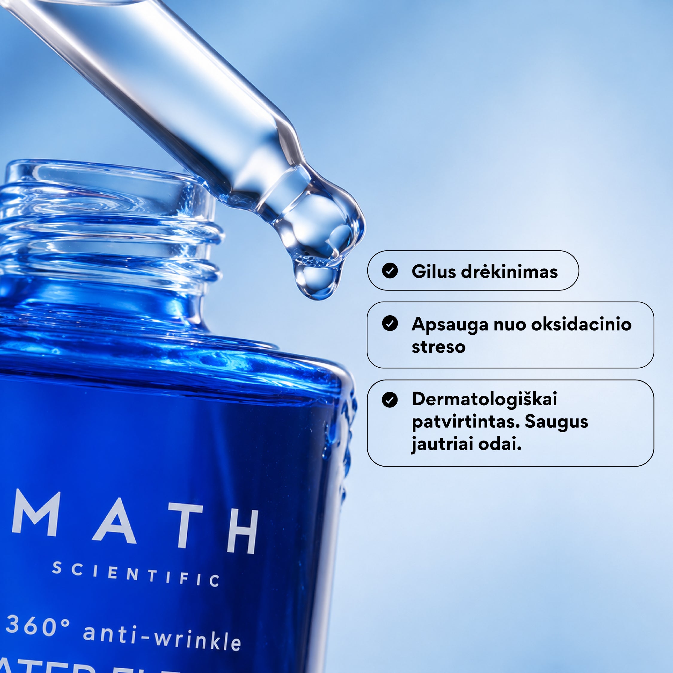 Giliai drėkinantis ir stangrinantis serumas WATER ELEMENT